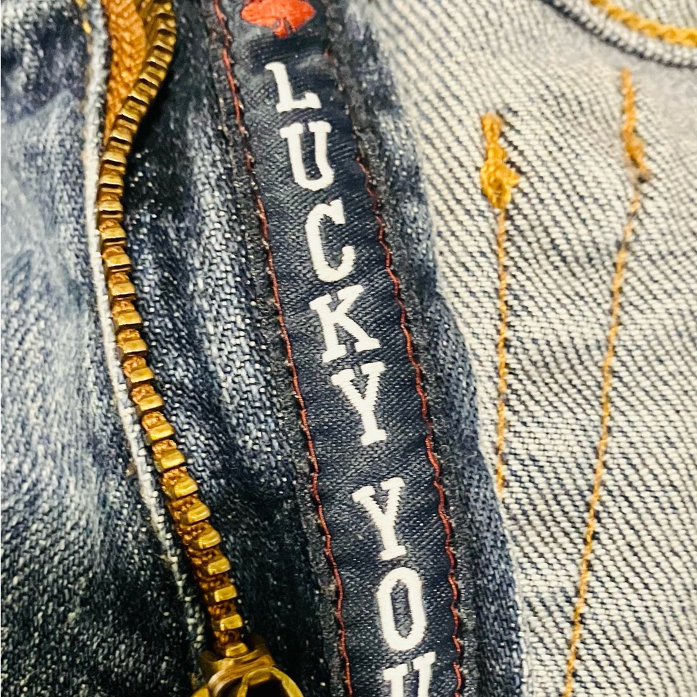 Vintage Lucky Brand Denim Dungarees Bootcut